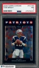 2008 Topps Chrome #TC63 Tom Brady New England Patriots PSA 7 NM