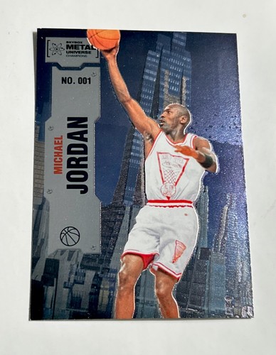 2022 Skybox Metal Universe Champions - Michael Jordan #001 Chicago Bulls