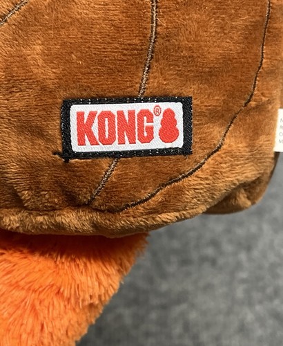 KONG Fox In Log Squeaky Dog Interactive 10" Plush Toy - Picture 3 of 4