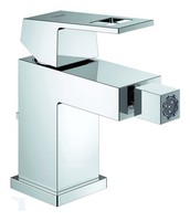 Grohe Eurocube Einhand-Bidetbatterie Mit Zugstangen-Ablaufgarnitur -... 23138000