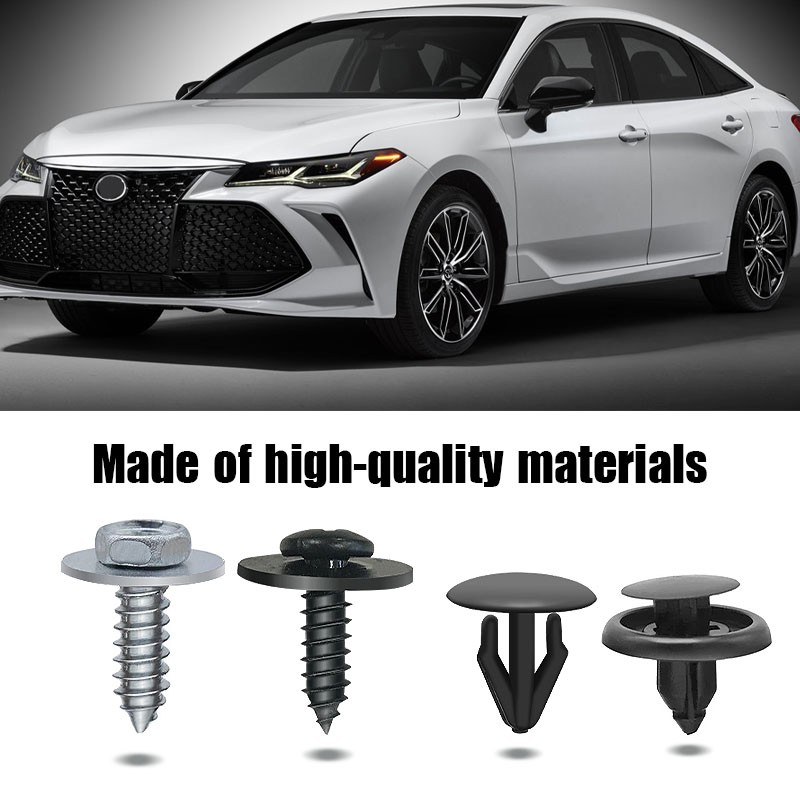 Car Splash Shield Guard Bumper Hardware Kit Body Bolt Clips for Toyota Lexus USA
