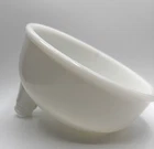 Vintage Dental Rinse / Spit Sink Bowl Antique Milk Glass Dentist Sink 7"
