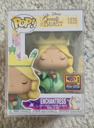 Funko Pop Disney Beauty and the Beast Enchantress 1035 WonderCon Limited Edition