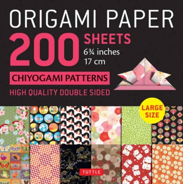 Origami Paper 200 sheets Chiyogami Patterns 6 3/4"" (17cm) by ... - - Image 2