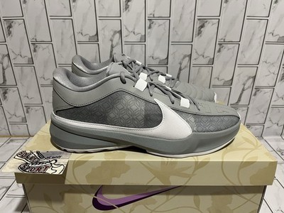 New Nike Zoom Freak 5 TB Basketball Shoes Giannis Grey White  display picture 3