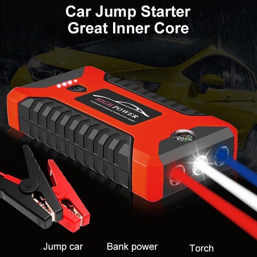 99800mAh Portable Car Jump Starter Vehicle Charger Power Bank Battery Engine - Picture 2 of 12