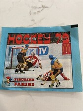 1979 Panini International World Hockey Pack Opened With Stickers