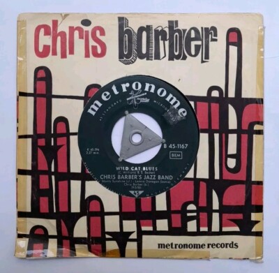 CHRIS BARBER'S JAZZ BAND Wild Cat Blues / Petite Fleur 7'' | VG+ VG+ | 1957 GER