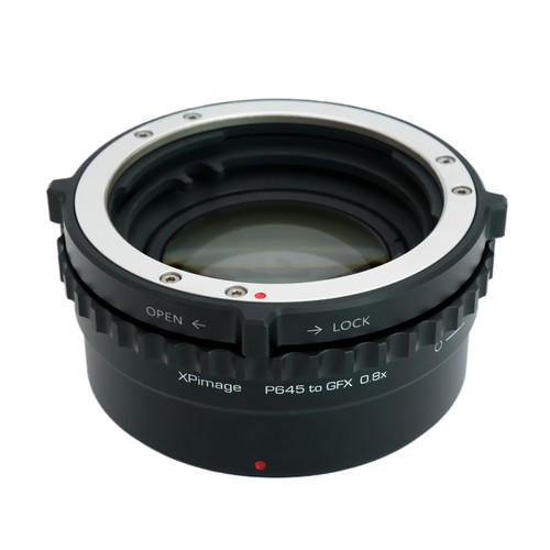 XPimage 0.8x Lens Adapter for Pentax 645 P645 Mount Lens to Fuji GFX 100S Camera - Picture 4 of 8