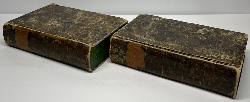 1824 Diccionario de La Lengua Real Academia Espanola Vintage Hardcover Rare - Image 3 of 4