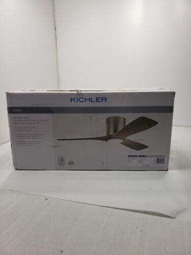 KICHLER Volos 48”Integrated LED Indoor Matte White Ceiling Fan