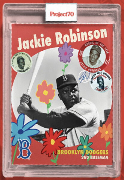 Topps Project 70 Card #586 Jackie Robinson