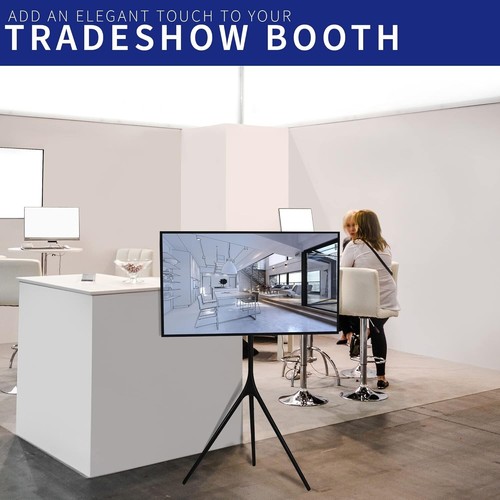 Artistic Easel 45 to 65 inch LED LCD Screen, Studio TV Display Stand, Adjustable - Picture 9 of 9