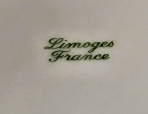 Limoges France Porcelain Floral Puff Heart Trinket Box, Vintage - Picture 5 of 6