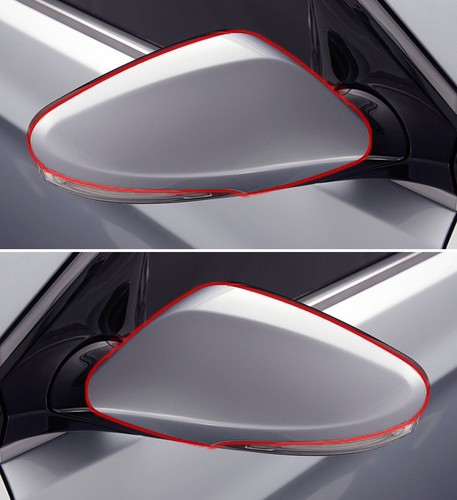 Side Mirror Cover LED type PGU White 2p for 2011 2016 Hyundai Accent Solaris - Picture 5 of 7