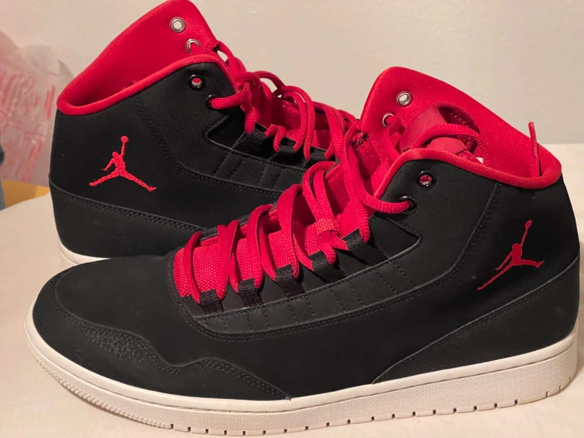 Jordan executive white clearance red
