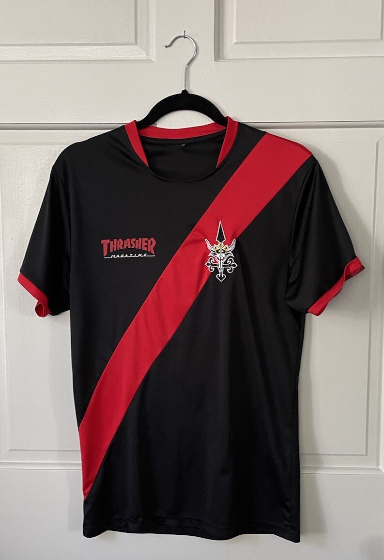 Limited Edition Thrasher Magazine Skateboard Futbol Soccer Jersey