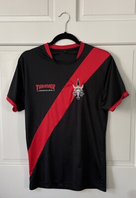 Limited Edition Thrasher Magazine Skateboard Futbol Soccer Jersey