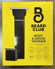 The Beard Club Manscape Body Hair Trimmer for Men, Ball Trimmer Men, Pubic Ha...
