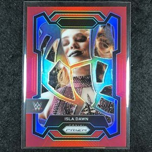 2024 Prizm WWE ISLA DAWN Base Vertical Red 214/299 #194