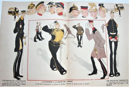 L'Assiette au Beurre #168 German Militarism 1904 French Satire Cartoons - Picture 5 of 8