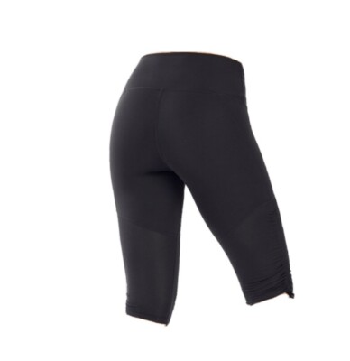 Fabletics Cashel Ultra Crop Leggings Schwarz XS Größe 6-8.