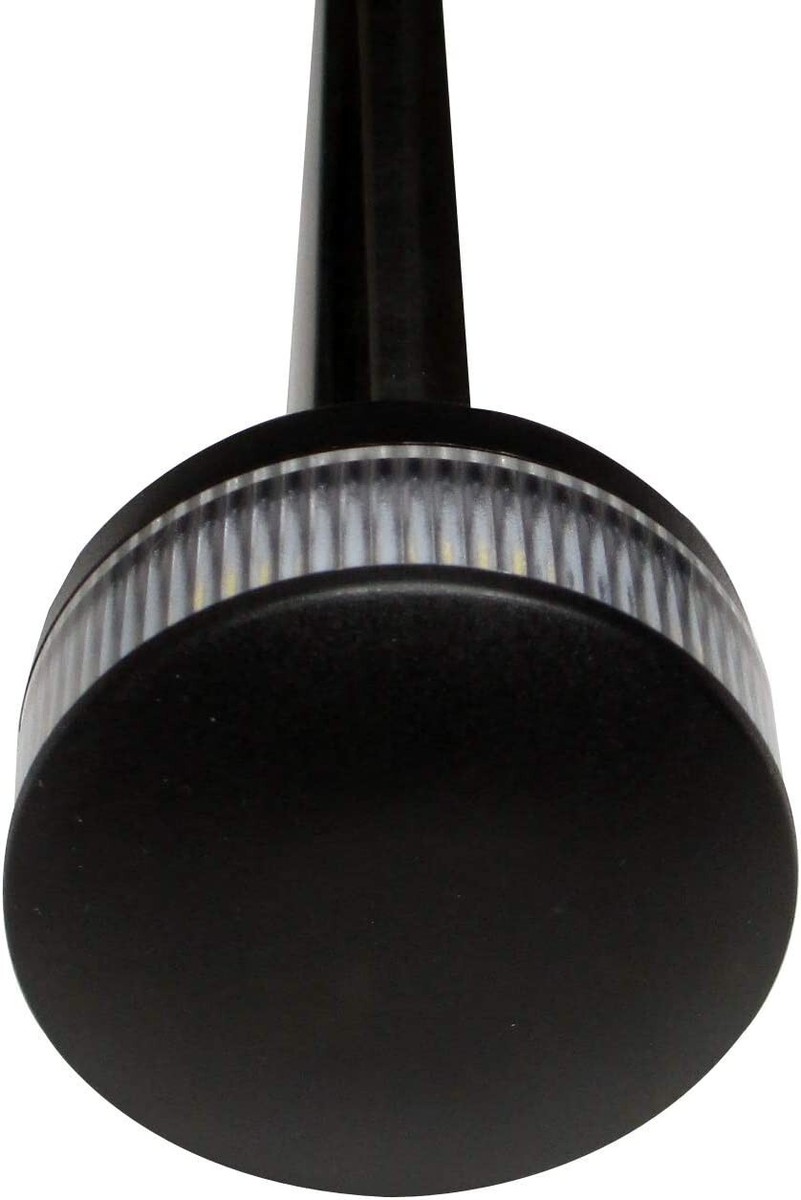 Besramtic Stern Light Boat Anchor Light Marine Navigation Lights All Round White LED USCG 2 NM Removable 2 Pin Plug In Base 12 Volts 22 Inches - Foto 11