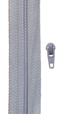 2 Meter Reißverschluss Altrosa, 3 Mm Spirale + 2 YKK Schieber – Ideal Für Kissen, Bettwäsche & Nähanfänger