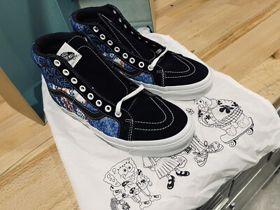 VANS Sk8-HI Spongebob Sandy Liang Patchwork Men display picture 2