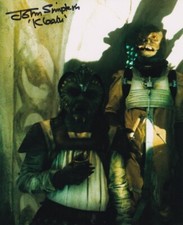 JOHN SIMPKIN signed Autogramm 20x25cm STAR WARS in Person autograph COA