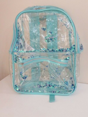 pottery barn clear backpack