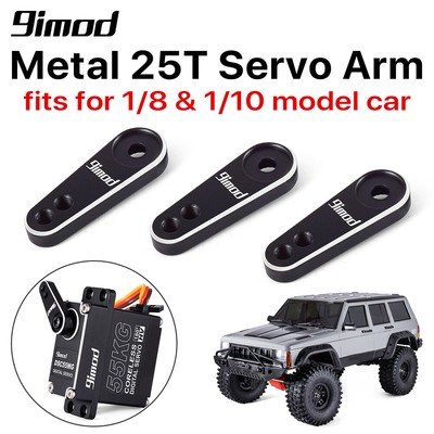 9imod 25T Servo Horn 28mm Metal Steering Arm Server Rocker for 1/8 1/10 RC Car