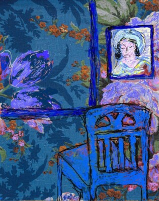 Blue Room Wall Art Print Henri Matisse Vintage Modern Décor