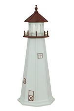 Poly Lighthouse Replica Amish Made in USA 2' to 6' High - Marblehead