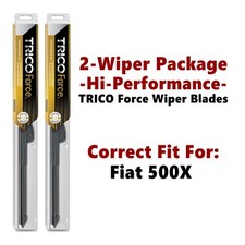 Hi-Performance 2-pk Wipers fits 2016+ Fiat 500X - 25260/140