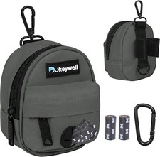 2 Dokeywell Dog Poop Bag Dispenser and Mini Dog Treat Pouch Holder