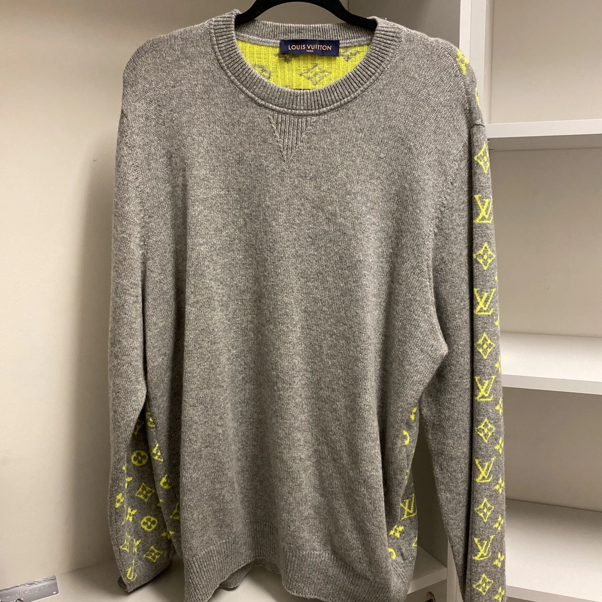 Men's Louis Vuitton LV Monogram Printed Sweatshirt