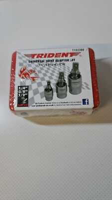 Dreizack Werkzeuge 3 Stück gemischt Antrieb Kreuzgelenk Adapter Set T102300
