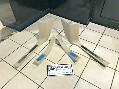 2019 Ram 1500 DT Quad Cab Door Sill Guards Lt Frost HL1 Factory Mopar New Oem