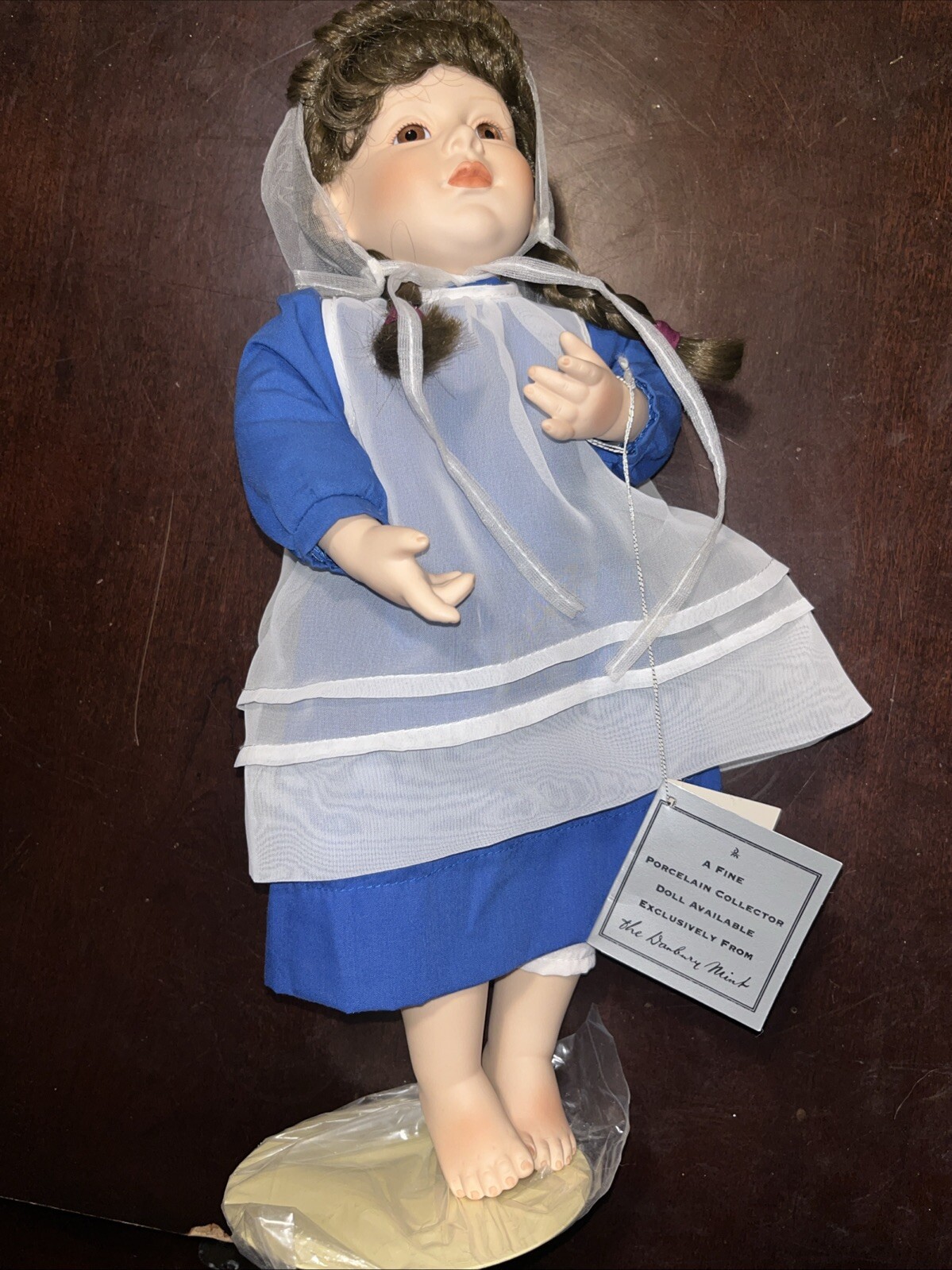 1992 Danbury Mint ELIZA Amish Girl Designed by FayZah Spanos 15