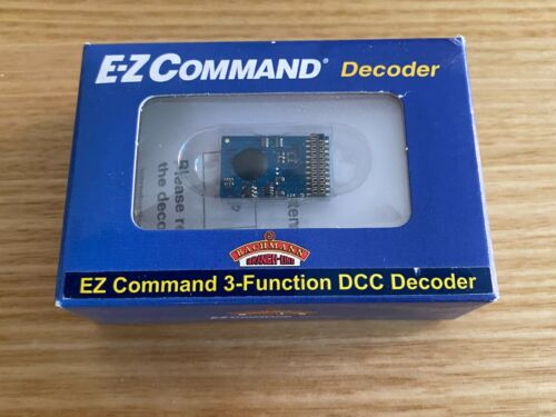 Decodificador DCC Bachmann 36-554 E-Z Command 1 amperio 3 funciones con enchufe posterior EMF 21 pines - Imagen 1 de 6