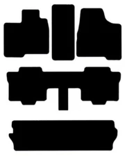 TOYOTA SIENNA 2004-2010 FACTORY CUSTOM FIT CARPET FLOOR MAT MATS 5PCS  3 COLORS