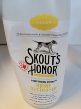 Green Skout's Honor URINE DESTROYER Natur. 35 oz 1035 ml W/Sprinkler For Dogs.
