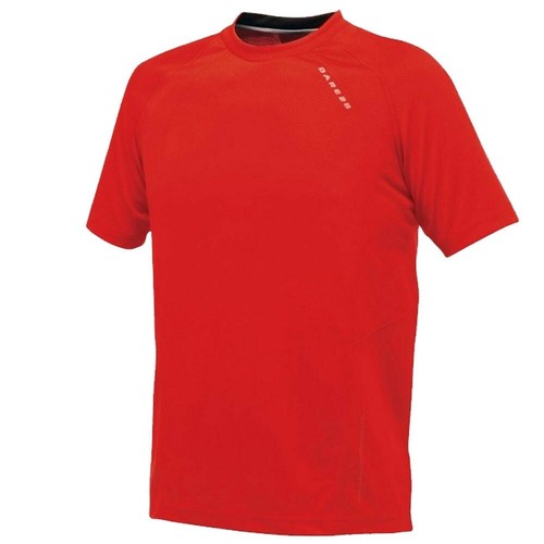 Dare2b Fiery Red Active T shirt Men's Audacious Breathable Run, Cycle