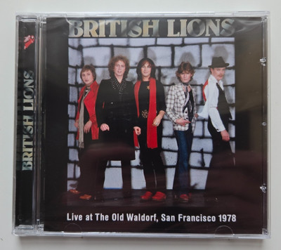 British Lions - Live At The Old Waldorf San Francisco 1978 - CD NEW & SEALED