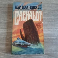 Cachalot Alan Dean Foster 1980 First Edition Sci-Fi Del Rey Ballantine
