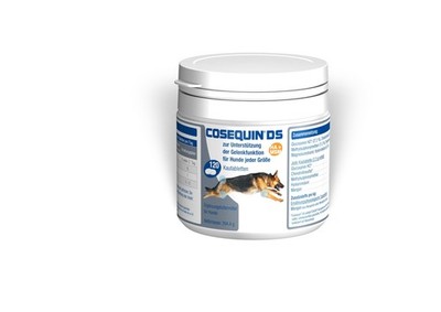 Cosequin DS mit HA+MSM | 120 Kautabletten | Ergänzungsfuttermittel für Hunde ...