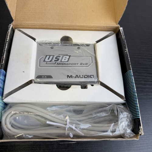 M-Audio USB Midisport 2x2 Interfaz MIDI 2 En 2 Salidas Interfaz USB MIDI Nuevo en Caja - Imagen 5 de 12