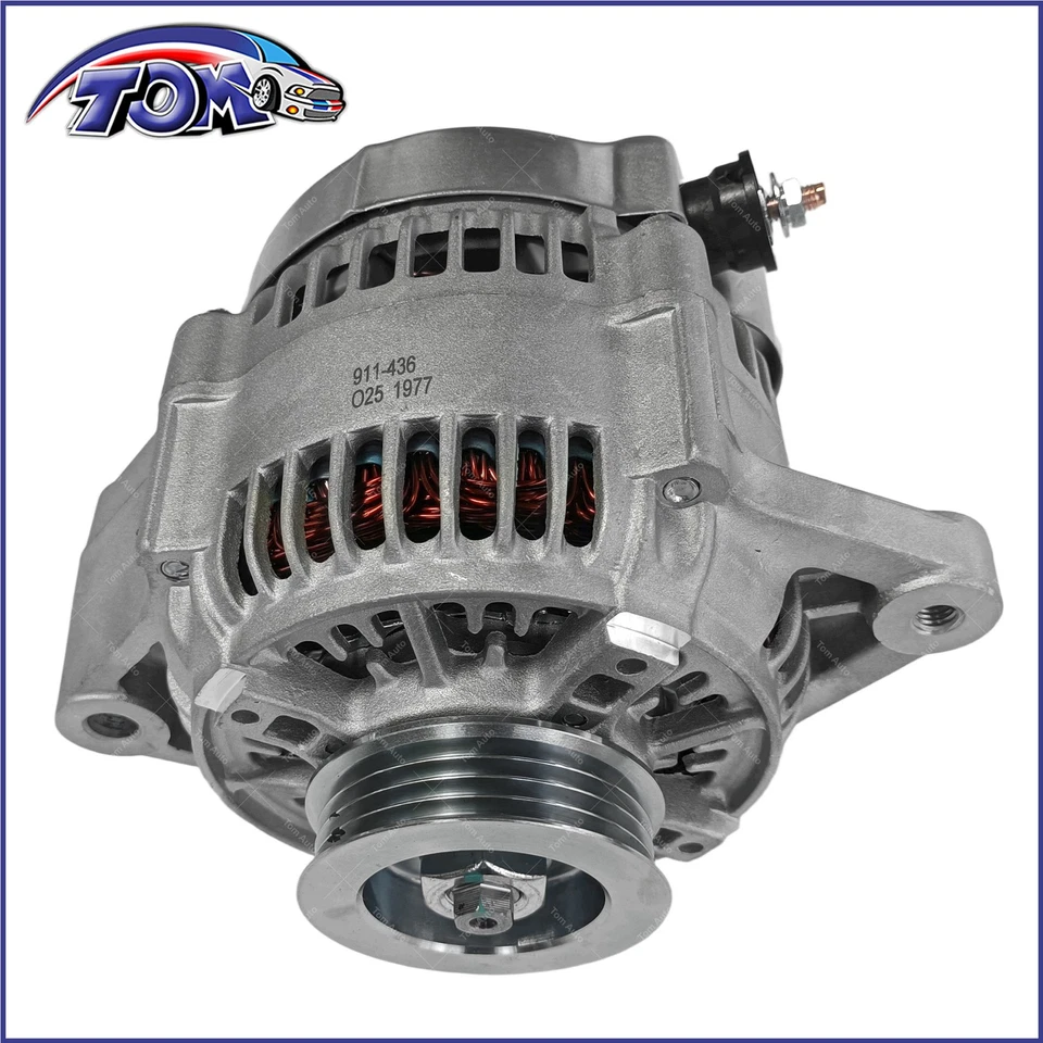 Alternator For 2001-2005 Suzuki Grand Vitara XL-7 12V CW 4-Groove Pulley 13982N - Image 2 of 4