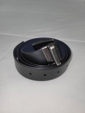 New Prada Reversible Black/navy, Genuine Leather Authentic Belt.